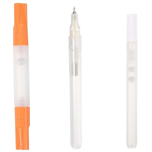 Beatifufu 3Stücke Nachfüllbare Farbstifte Leere Marker für Zeichnungen und Kunstwerke Doppelseitige Transparentes Design zur Tintenstandkontrolle für Büro Beatifufu 3Stücke Nachfüllbare Farbstifte Leere Marker für Zeichnungen und Kunstwerke Doppelseitige Transparentes Design zur Tintenstandkontrolle für Büro von Beatifufu