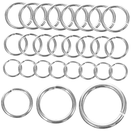 Beatifufu 3Taschen Sterling Silber Sprungringe Schmuckzubehör für DIY Armbänder und Mehr Langlebig und Leicht für Handwerksprojekte von Beatifufu
