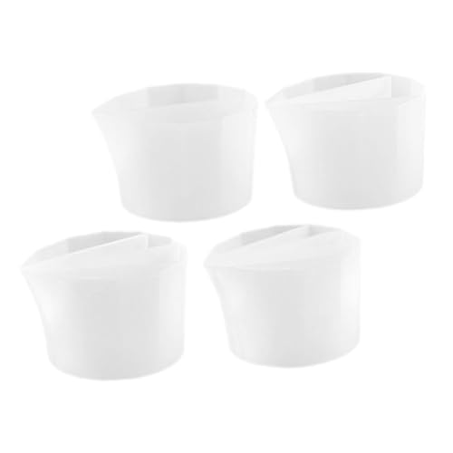 Beatifufu 4 Stück Silikon Mischbecher mit Kammern Flexible Epoxidharz Mischbecher für Resin Mischen und Gießen Praktische Silikonbecher für DIY Kunsthandwerk und Harzformen Beatifufu 4 Stück Silikon Mischbecher mit Kammern Flexible Epoxidharz Mischbecher für Resin Mischen und Gießen Praktische Silikonbecher für DIY Kunsthandwerk und Harzformen von Beatifufu