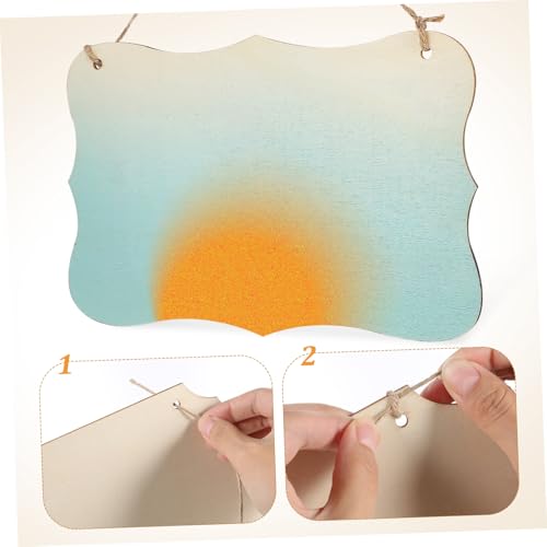 Beatifufu 4 Stück Teiliges Blanko Holzschilder zum Bemalen mit Vorgebohrten Löchern Rustikale Holztafeln zum Aufhängen Vielseitige Diy Holzdekoration für Wand Tür Bastelprojekte Beatifufu 4 Stück Teiliges Blanko Holzschilder zum Bemalen mit Vorgebohrten Löchern Rustikale Holztafeln zum Aufhängen Vielseitige Diy Holzdekoration für Wand Tür Bastelprojekte von Beatifufu