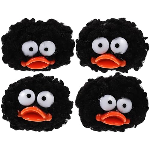 Beatifufu 4 Stück Teiliges DIY Pompon Flauschige Kreative Bastelaccessoires für Kleidung Schuhe Schmuck und Kopfbedeckungen Leichte Cartoon Pompoms für Handgemachte Dekorationen Beatifufu 4 Stück Teiliges DIY Pompon Flauschige Kreative Bastelaccessoires für Kleidung Schuhe Schmuck und Kopfbedeckungen Leichte Cartoon Pompoms für Handgemachte Dekorationen von Beatifufu