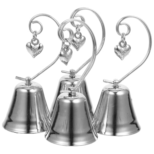 Beatifufu 4 Stück Teiliges Tischkartenhalter aus Langlebiger Glockenform mit Stabilem Sockel Platzsparend Vielseitig für Hochzeit Party und Büro zur Sicheren Präsentation von Platzkarten von Beatifufu