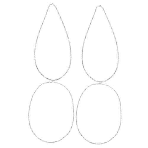 Beatifufu 4 Stück Teiliges Titanstahl O Ring Ketten Stärke DIY Schmuckherstellung Langlebig Hautfreundlich für Halsketten Anhänger Zubehör Beatifufu 4 Stück Teiliges Titanstahl O Ring Ketten Stärke DIY Schmuckherstellung Langlebig Hautfreundlich für Halsketten Anhänger Zubehör von Beatifufu