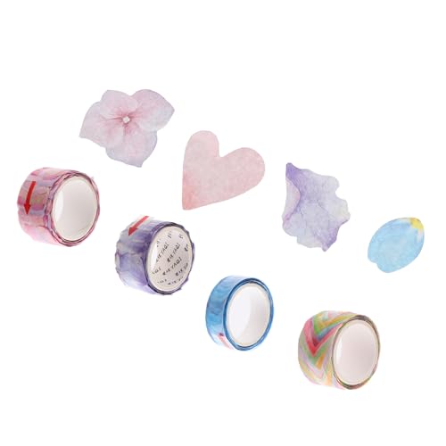 Beatifufu 4 Stück Teiliges Washi Tape mit Floralen Motiven Dekoratives Wasserfestes Scrapbook Klebeband Leicht Abreißbar ohne Rückstände für DIY Planer Geschenkverpackung Foto Beatifufu 4 Stück Teiliges Washi Tape mit Floralen Motiven Dekoratives Wasserfestes Scrapbook Klebeband Leicht Abreißbar ohne Rückstände für DIY Planer Geschenkverpackung Foto von Beatifufu