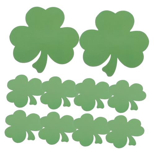 Beatifufu 40 Stück Teiliges Dreiblättriger Kleeblatt Papier Ausschnitte Dekoration für Patrick's Day Wand und Fensteraufkleber Vielseitig Einsetzbare Diy Bastelideen mit Klebepunkten Beatifufu 40 Stück Teiliges Dreiblättriger Kleeblatt Papier Ausschnitte Dekoration für Patrick's Day Wand und Fensteraufkleber Vielseitig Einsetzbare Diy Bastelideen mit Klebepunkten von Beatifufu