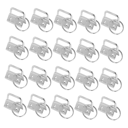Beatifufu 40 Stück Teiliges Schlüsselring Clips aus Robustem Langlebig und Verschleißfest für DIY Taschen Handgelenk Armbänder Gürtel und Schlüsselanhänger Zubehör Silberfarbene Handtaschen Beatifufu 40 Stück Teiliges Schlüsselring Clips aus Robustem Langlebig und Verschleißfest für DIY Taschen Handgelenk Armbänder Gürtel und Schlüsselanhänger Zubehör Silberfarbene Handtaschen von Beatifufu