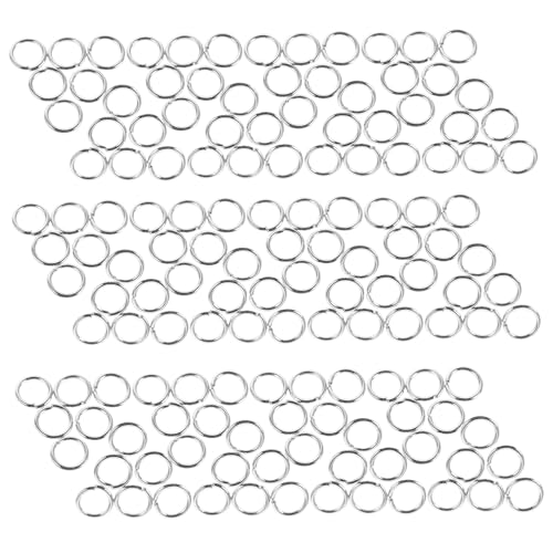 Beatifufu 400 Stück Biegeringe Aus Zinklegierung, Runde Schmuckverbinder, Ringe Für Armbänder, Ohrringe, Schlüsselanhänger, Halsketten, Schmuckprojekte, Zubehör Beatifufu 400 Stück Biegeringe Aus Zinklegierung, Runde Schmuckverbinder, Ringe Für Armbänder, Ohrringe, Schlüsselanhänger, Halsketten, Schmuckprojekte, Zubehör von Beatifufu