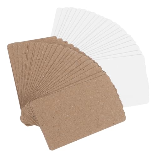 Beatifufu 400 Stück Blanko Kraftpapier Postkarten zum Selbstgestalten Weiße und Braune Karten Stabile Karten für DIY Graffiti Malerei Lernkarten Grußkarten und Notizen Beatifufu 400 Stück Blanko Kraftpapier Postkarten zum Selbstgestalten Weiße und Braune Karten Stabile Karten für DIY Graffiti Malerei Lernkarten Grußkarten und Notizen von Beatifufu