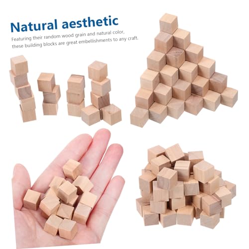 Beatifufu 400 Stück Kleine Holzwürfel Naturbelassen Blanke Holzklötzchen für DIY Basteln Kreative Holzbausteine zum Bemalen Gravieren und Bastelprojekte für Erwachsene Beatifufu 400 Stück Kleine Holzwürfel Naturbelassen Blanke Holzklötzchen für DIY Basteln Kreative Holzbausteine zum Bemalen Gravieren und Bastelprojekte für Erwachsene von Beatifufu