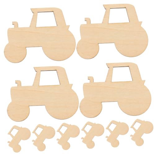 Beatifufu 40Stücke Holz Ausschnitte für DIY Handwerk Unvollendete Holzformen zum Bemalen für Bastelset für Kleine Künstler für Malprojekte und Dekorationen von Beatifufu