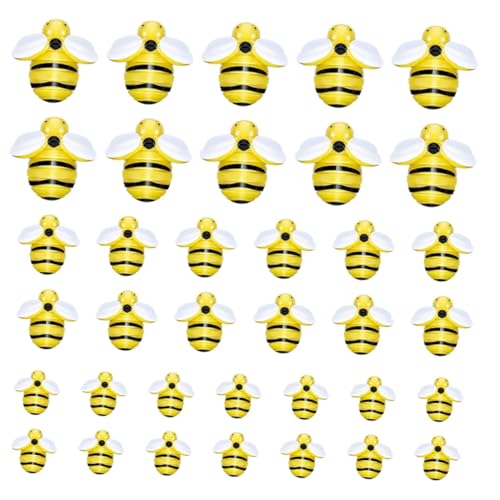 Beatifufu 45 Stück Teiliges Resin Bienen charms Langlebig Gelb Verschiedene DIY Schmuckzubehör Bastelteile für Armband Halskette und Handwerk Zufällige Farbe Zufällige Farbe Beatifufu 45 Stück Teiliges Resin Bienen charms Langlebig Gelb Verschiedene DIY Schmuckzubehör Bastelteile für Armband Halskette und Handwerk Zufällige Farbe Zufällige Farbe von Beatifufu