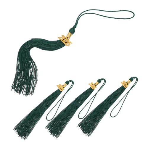 Beatifufu 4pcs DIY Graduation Cap Quasten -zauber Mit 2025 Gold Charms Doktorandenhutzubehört von Beatifufu