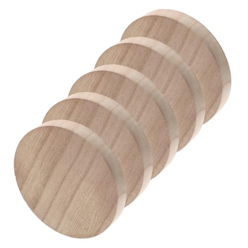 Beatifufu 5 Stück Runde Holzscheiben Naturholz für DIY Bastelprojekte Unvollendete Holzscheiben zum Malen und Dekorieren Vielseitige Holzrohlinge für Kreative Handarbeiten Beatifufu 5 Stück Runde Holzscheiben Naturholz für DIY Bastelprojekte Unvollendete Holzscheiben zum Malen und Dekorieren Vielseitige Holzrohlinge für Kreative Handarbeiten von Beatifufu