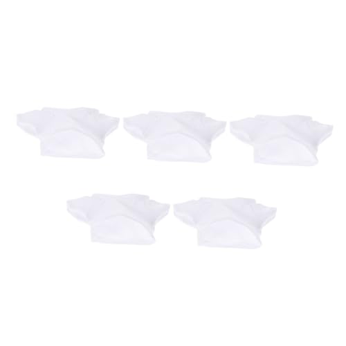 Beatifufu 5 Stück Teiliges Bären T Shirt für Plüschtiere Weiche Stoffe Bequemes Rundhals Design Einfache Handhabung für Große Kuscheltierpuppen für Kreative Spiel und Festtagsoutfits Beatifufu 5 Stück Teiliges Bären T Shirt für Plüschtiere Weiche Stoffe Bequemes Rundhals Design Einfache Handhabung für Große Kuscheltierpuppen für Kreative Spiel und Festtagsoutfits von Beatifufu
