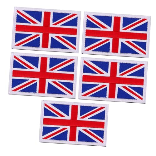 Beatifufu 5 Stück Teiliges Handbestickte Uk Flaggen Aufnäher aus Robustem Stoff für DIY Kleidung Hüte Rucksäcke Langlebig Farbecht zum Aufnähen und Verschönern von Accessoires Beatifufu 5 Stück Teiliges Handbestickte Uk Flaggen Aufnäher aus Robustem Stoff für DIY Kleidung Hüte Rucksäcke Langlebig Farbecht zum Aufnähen und Verschönern von Accessoires von Beatifufu