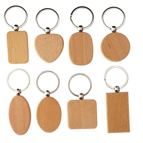 Beatifufu 5 Stück Teiliges Holz Schlüsselanhänger aus Buchenholz Kreativer DIY Anhänger Langlebig und Handgefertigt Modisches für Frauen und Mädchen Rechteckiges Design Beatifufu 5 Stück Teiliges Holz Schlüsselanhänger aus Buchenholz Kreativer DIY Anhänger Langlebig und Handgefertigt Modisches für Frauen und Mädchen Rechteckiges Design von Beatifufu
