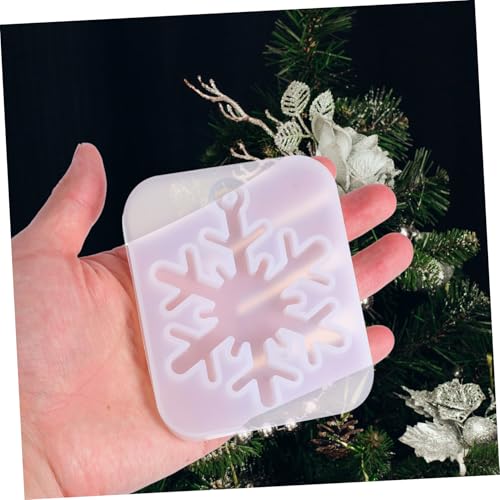 Beatifufu 5 Stück Teiliges Silikon schneeflocken formset für DIY Epoxidharz Schmuck Anhänger Herstellung Flexible Gießformen für Winterdeko Schlüsselanhänger Weihnachts Party basteleien Beatifufu 5 Stück Teiliges Silikon schneeflocken formset für DIY Epoxidharz Schmuck Anhänger Herstellung Flexible Gießformen für Winterdeko Schlüsselanhänger Weihnachts Party basteleien von Beatifufu