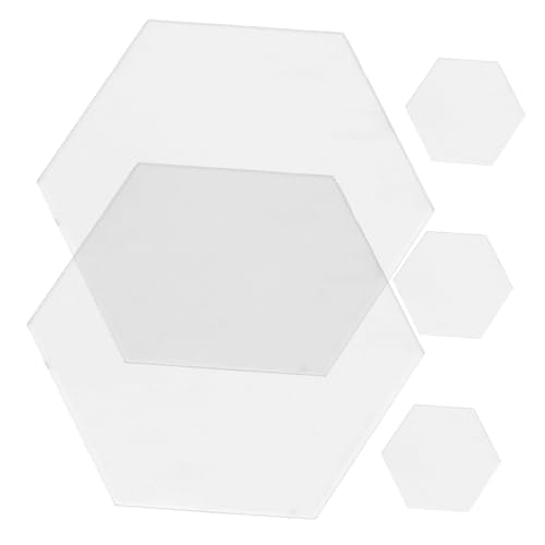 Beatifufu 5 Stück Teiliges Transparente Sechseckige Tischkarten Wiederverwendbar Stabile Sitzplatzkarten für Hochzeit Party Tischdekoration DIY Beschreibbar Beatifufu 5 Stück Teiliges Transparente Sechseckige Tischkarten Wiederverwendbar Stabile Sitzplatzkarten für Hochzeit Party Tischdekoration DIY Beschreibbar von Beatifufu