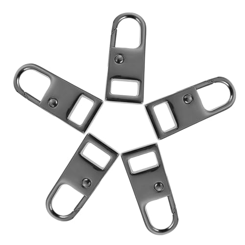 Beatifufu 5 Stück Teiliges Zipper Pull Tab aus Robustem Metall Langlebige Reißverschluss Ersatzköpfe für Taschen Rucksäcke Koffer Reißverschluss Reparatur Zubehör von Beatifufu