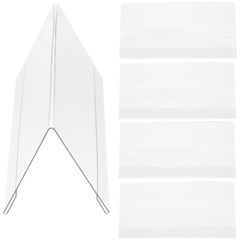 Beatifufu 5 Stück Tischaufsteller Doppelseitig Stabile Wiederverwendbar für Hochzeit Sitzkarten Büro Meeting Schilder Beschriften Party Deko Zubehör Beatifufu 5 Stück Tischaufsteller Doppelseitig Stabile Wiederverwendbar für Hochzeit Sitzkarten Büro Meeting Schilder Beschriften Party Deko Zubehör von Beatifufu