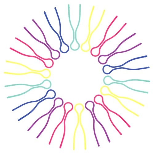 Beatifufu 50 Stück Bunte Spulenklammern Bobbin Clips für Nähmaschinen Fadenspulenhalter Wiederverwendbar zur Fadenorganisation für Quilting Nähen und Garnaufbewahrung von Beatifufu
