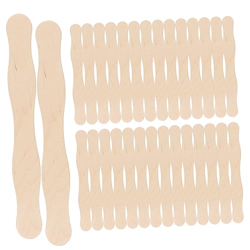 Beatifufu 50 Stück Diy Holzstäbchen aus Lebensmittelechtem Holz Langlebig und Bruchsicher Glatt und Sicher für Bastelarbeiten Backdekoration und Modellbau Geeignet für Erwachsene Beatifufu 50 Stück Diy Holzstäbchen aus Lebensmittelechtem Holz Langlebig und Bruchsicher Glatt und Sicher für Bastelarbeiten Backdekoration und Modellbau Geeignet für Erwachsene von Beatifufu