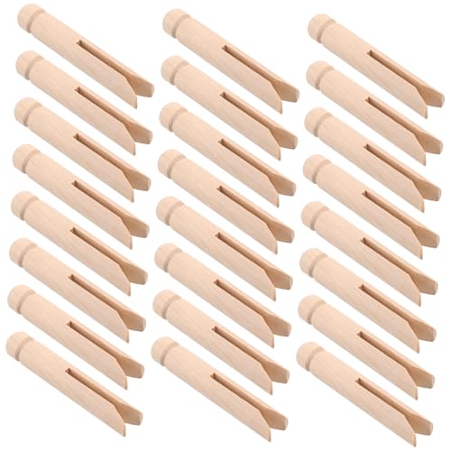 Beatifufu 50 Stück Holzklammern Natur Rundkopf Klammern mit Starkem Halt für Wäsche Basteln DIY Malprojekte und Vielseitige Verwendung Beatifufu 50 Stück Holzklammern Natur Rundkopf Klammern mit Starkem Halt für Wäsche Basteln DIY Malprojekte und Vielseitige Verwendung von Beatifufu