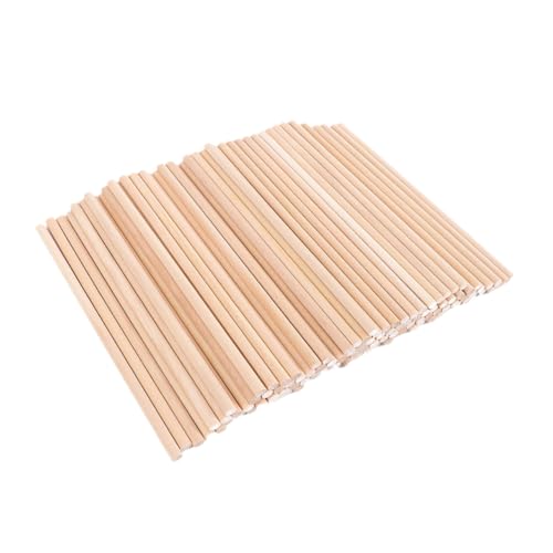 Beatifufu 50 Stück Holzstäbe Rund Naturbelassen DIY Bastelstäbe Holzdübel für Handwerk Modelle Holzstäbe Basteln Naturmaterialien für Heimwerker Beatifufu 50 Stück Holzstäbe Rund Naturbelassen DIY Bastelstäbe Holzdübel für Handwerk Modelle Holzstäbe Basteln Naturmaterialien für Heimwerker von Beatifufu