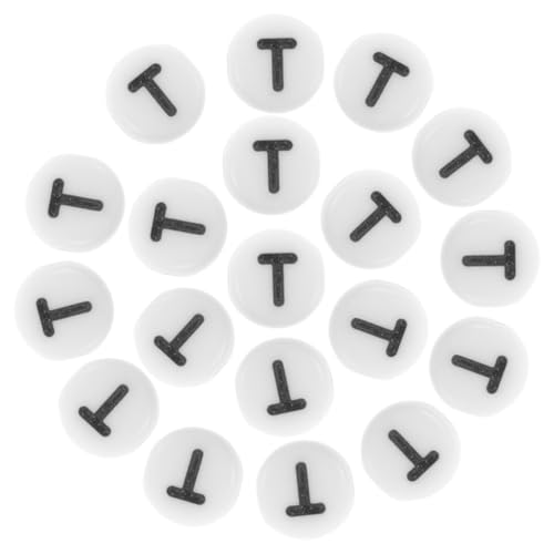 Beatifufu 500 Stück Acryl Buchstabenperlen zum Auffädeln Robuste DIY Bastelperlen für Armbänder und Schmuckherstellung Vielseitige Schwarze Buchstaben Weißem Hintergrund für Kreative Beatifufu 500 Stück Acryl Buchstabenperlen zum Auffädeln Robuste DIY Bastelperlen für Armbänder und Schmuckherstellung Vielseitige Schwarze Buchstaben Weißem Hintergrund für Kreative von Beatifufu