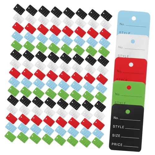 Beatifufu 500 Stück Preisschilder aus Stabilem Papier Farben Rot Blau Grün Kleine Beschreibbare Markierungsetiketten für Kleidung Schmuck Geschenke und Taschen Vielseitig Einsetzbar Beatifufu 500 Stück Preisschilder aus Stabilem Papier Farben Rot Blau Grün Kleine Beschreibbare Markierungsetiketten für Kleidung Schmuck Geschenke und Taschen Vielseitig Einsetzbar von Beatifufu