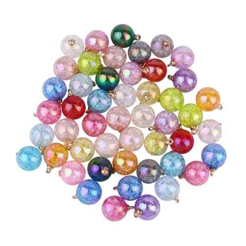 Beatifufu 50Stücke Acrylharzperlen Glänzende Anhänger für Schmuckherstellung DIY Armbänder und Hochwertige Bastelmaterialien für Geschenkideen Beatifufu 50Stücke Acrylharzperlen Glänzende Anhänger für Schmuckherstellung DIY Armbänder und Hochwertige Bastelmaterialien für Geschenkideen von Beatifufu
