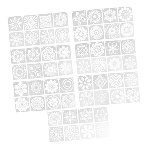 Beatifufu 56 Stück Teiliges Mandala Schablonen Set aus Robustem Material Kreative Hohle Malvorlagen für DIY Kunstprojekte Vielseitig Einsetzbar für Wandbemalung Acrylmalerei und Dekoration Beatifufu 56 Stück Teiliges Mandala Schablonen Set aus Robustem Material Kreative Hohle Malvorlagen für DIY Kunstprojekte Vielseitig Einsetzbar für Wandbemalung Acrylmalerei und Dekoration von Beatifufu