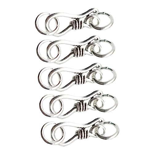 Beatifufu 5Stücke Silber Hummerverschluss S Haken Für DIY Schmuckherstellung Langlebige Und Sichere Schmuckverschlüsse Für Armbänder Und Halsketten Handgefertigt Hochwertigem Beatifufu 5Stücke Silber Hummerverschluss S Haken Für DIY Schmuckherstellung Langlebige Und Sichere Schmuckverschlüsse Für Armbänder Und Halsketten Handgefertigt Hochwertigem von Beatifufu