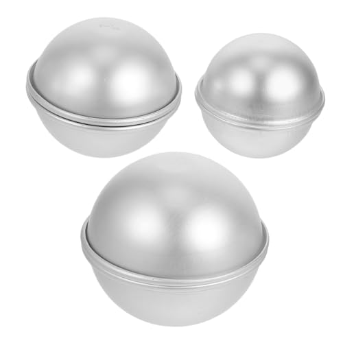 Beatifufu 6 Stück Multi funktion Badebombenform DIY Kugelform Seifenform für Hausgemachte Badebomben und Badekugeln Stabile und Praktische Formen für Kreative Seifenherstellung von Beatifufu