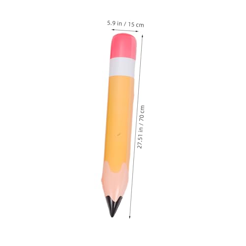 Beatifufu 6 Stück Teiliges Aufblasbares Buntstift Riesige PVC Bleistiftballons in Leuchtenden Farben Schnelle Inflation Platzsparend Vielseitige Schulraumdekoration für Einschulung Beatifufu 6 Stück Teiliges Aufblasbares Buntstift Riesige PVC Bleistiftballons in Leuchtenden Farben Schnelle Inflation Platzsparend Vielseitige Schulraumdekoration für Einschulung von Beatifufu