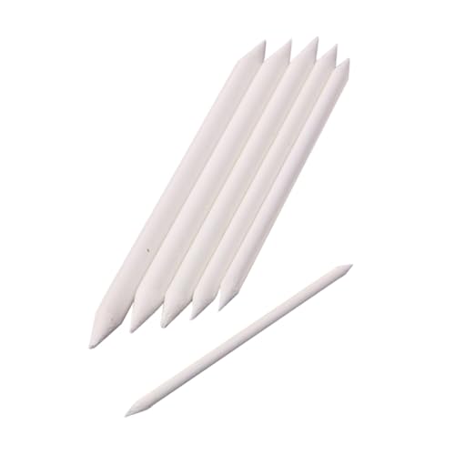 Beatifufu 6 Stück Teiliges Blending Stumps Weiß Papierwischer Skizzenwerkzeug für Zeichnen Malen Künstlerbedarf Leicht Tragbar Praktisch Beatifufu 6 Stück Teiliges Blending Stumps Weiß Papierwischer Skizzenwerkzeug für Zeichnen Malen Künstlerbedarf Leicht Tragbar Praktisch von Beatifufu