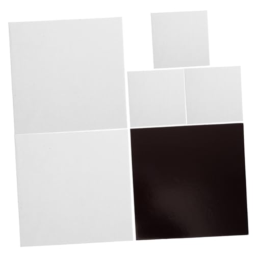 Beatifufu 6 Stück Teiliges Leinwand aus Baumwolle Blanko Malplatten für Öl Acrylfarben Hochwertige Textur Stabile Oberfläche für Künstler und Kunstunterricht von Beatifufu