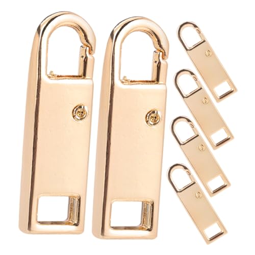 Beatifufu 6 Stück Teiliges Metall Reißverschluss Schieber Ersatz Zipper Puller Zipper Reparatur Zubehör Langlebiger Abnehmbar und Passend für Koffer Rucksäcke Jacken Handtaschen Beatifufu 6 Stück Teiliges Metall Reißverschluss Schieber Ersatz Zipper Puller Zipper Reparatur Zubehör Langlebiger Abnehmbar und Passend für Koffer Rucksäcke Jacken Handtaschen von Beatifufu