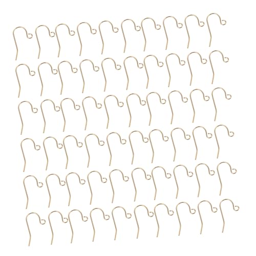 Beatifufu 60 Stück Ohrhaken Zur Schmuckherstellung Ohrringhaken Material DIY Zubehör Für Ohrringe Schmuck Ohrringhaken Ohrhaken Zur Schmuckherstellung Haken Für DIY Ohrring von Beatifufu