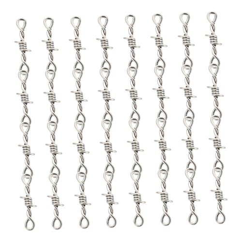 Beatifufu 60 Stück Teiliges DIY Waist Chain Charms aus Langlebiger Zinklegierung Vielseitige Schmuck Accessoires für Armbänder Halsketten und Waist Chains Glatte Oberfläche für Basteln und Beatifufu 60 Stück Teiliges DIY Waist Chain Charms aus Langlebiger Zinklegierung Vielseitige Schmuck Accessoires für Armbänder Halsketten und Waist Chains Glatte Oberfläche für Basteln und von Beatifufu
