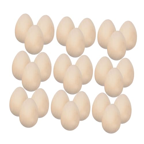 Beatifufu 60 Stück Teiliges Holz-eier zum Bemalen Stabile DIY Bastel-eier aus Naturbelassenem Holz Fake Chicken Eggs für Ostereier Deko Kreativprojekte und Frühlingsdekoration Beatifufu 60 Stück Teiliges Holz-eier zum Bemalen Stabile DIY Bastel-eier aus Naturbelassenem Holz Fake Chicken Eggs für Ostereier Deko Kreativprojekte und Frühlingsdekoration von Beatifufu