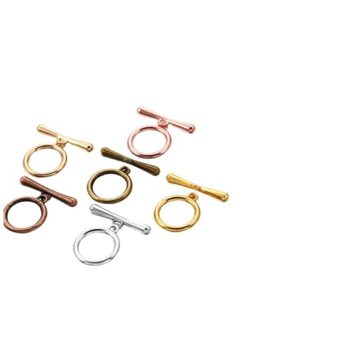 Beatifufu 60 Stück Teiliges Set Vintage Ot knebelverschlüsse aus Hochwertiger Leichte Schmuckverbinder für Halsketten und Armbänder Vielseitig Einsetzbar Farblich Gemischt für von Beatifufu