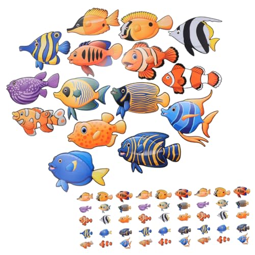 Beatifufu 60 Stück Tropische Fische Dekorative Karte Ausgeschnitten Unterwasser Pinnwand Klassenzimmer Dekoration Aquarium Dekoration Material Beatifufu 60 Stück Tropische Fische Dekorative Karte Ausgeschnitten Unterwasser Pinnwand Klassenzimmer Dekoration Aquarium Dekoration Material von Beatifufu
