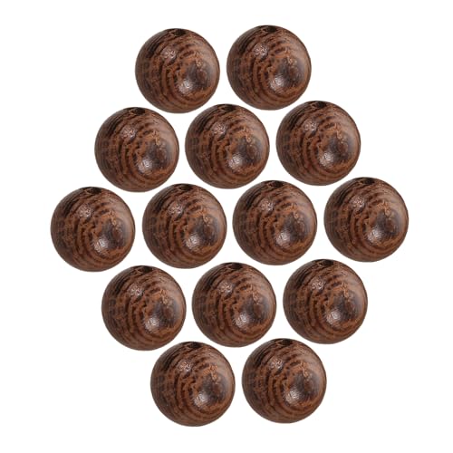 Beatifufu 60 Stück Vintage Holzperlen für Diy Armbänder Handgemachte Schmuckzubehör Hühnerflügelholz Einzigartige Perlen für Kreative Schmuckgestaltung von Beatifufu