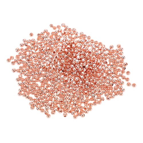 Beatifufu 600 Stück Rundperlen für Schmuckherstellung Kleine Goldene Abstandsperlen für Armbänder DIY Bastelmaterialien Durchmesser Loch À Beatifufu 600 Stück Rundperlen für Schmuckherstellung Kleine Goldene Abstandsperlen für Armbänder DIY Bastelmaterialien Durchmesser Loch À von Beatifufu