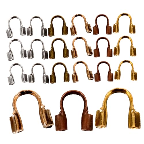 Beatifufu 600 Stück U Förmige Drahtschutzbügel Schmuckzubehör Crimpperlen DIY Basteln für Halsketten Armbänder Ohrringe Langlebig Leicht Vielseitig für Schmuckherstellung Beatifufu 600 Stück U Förmige Drahtschutzbügel Schmuckzubehör Crimpperlen DIY Basteln für Halsketten Armbänder Ohrringe Langlebig Leicht Vielseitig für Schmuckherstellung von Beatifufu
