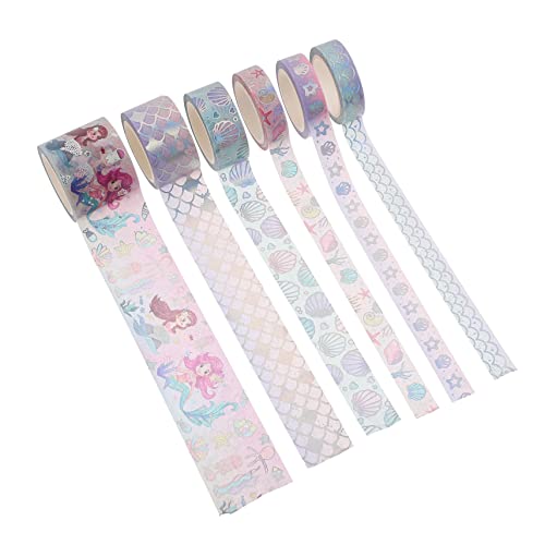 Beatifufu 6Rollen DIY Washi Tape Papierband Dekoratives Klebeband für Scrapbooking Tagebuchgestaltung und Heimwerkerprojekte Leicht Reißbar und Beschreibbar Ästhetisches Beatifufu 6Rollen DIY Washi Tape Papierband Dekoratives Klebeband für Scrapbooking Tagebuchgestaltung und Heimwerkerprojekte Leicht Reißbar und Beschreibbar Ästhetisches von Beatifufu