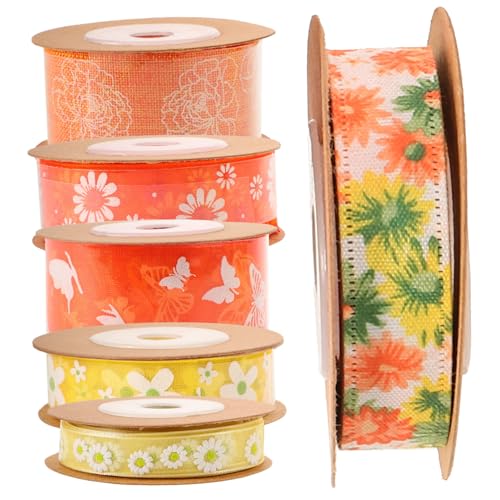 Beatifufu 6Rollen Geschenkband Schneidbares Dekoband DIY Bastelband für Haarschmuck Geschenkverpackungen Partydekorationen und Blumenarrangements Beatifufu 6Rollen Geschenkband Schneidbares Dekoband DIY Bastelband für Haarschmuck Geschenkverpackungen Partydekorationen und Blumenarrangements von Beatifufu