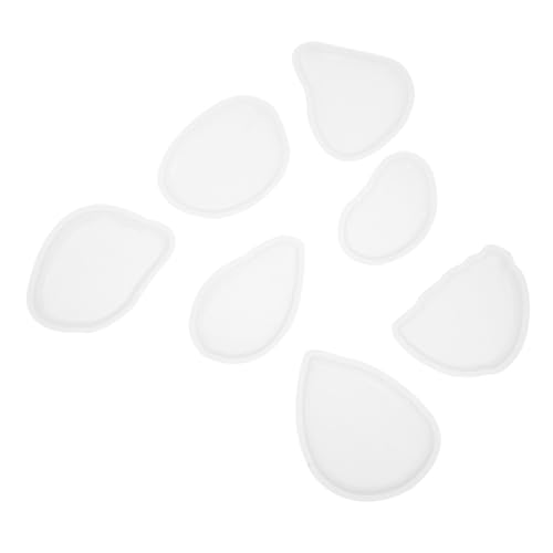 Beatifufu 7 Stück Teiliges Silikon Schmuck Anhänger Gießform Unregelmäßige Geometrische Formen Einfache Entformung Wiederverwendbar für DIY Harz Epoxid Schmuckherstellung und von Beatifufu