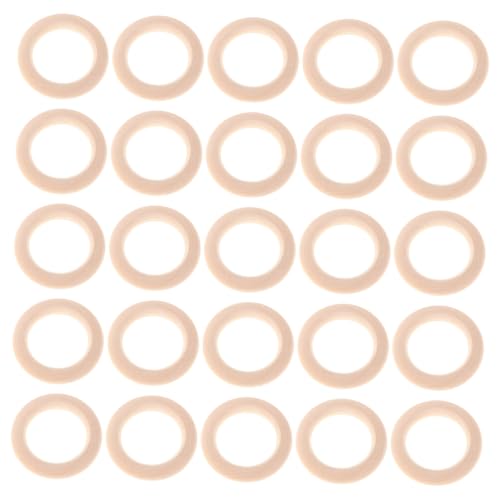 Beatifufu 80 Stück Teiliges Holzringe aus Massivem Unbehandeltem Holz Vielseitig für DIY Schmuck Makramee Bastelprojekte Unbemalte Holzkreise zum Kreativen Gestalten Beatifufu 80 Stück Teiliges Holzringe aus Massivem Unbehandeltem Holz Vielseitig für DIY Schmuck Makramee Bastelprojekte Unbemalte Holzkreise zum Kreativen Gestalten von Beatifufu